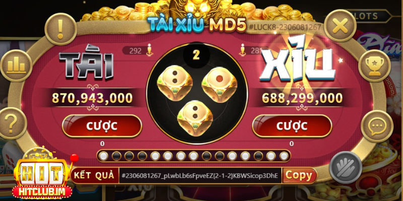 Sử dụng tài xỉu MD5 đem lại nhiều lợi ích cho người chơi